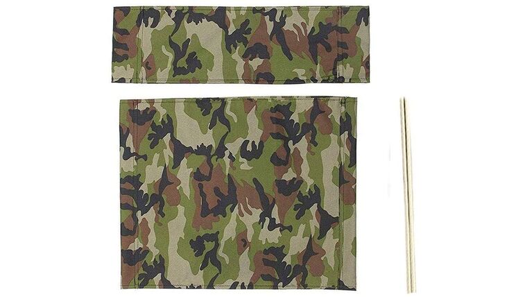 Directors Chair Canvas – Top & Bottom – Camouflage | Rental
