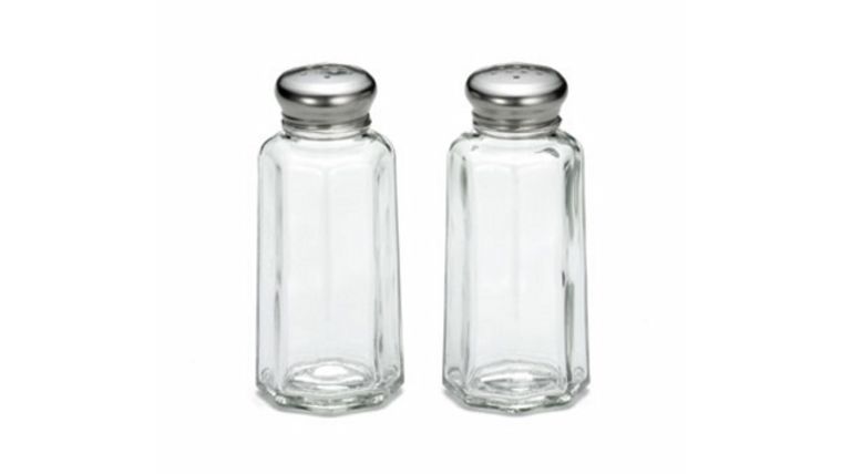1 oz. Salt/Pepper Shaker 18-8 Stainless Steel Top | Rental 1 oz. Salt/Pepper Shaker 18-8 Stainless Steel Top | Rental