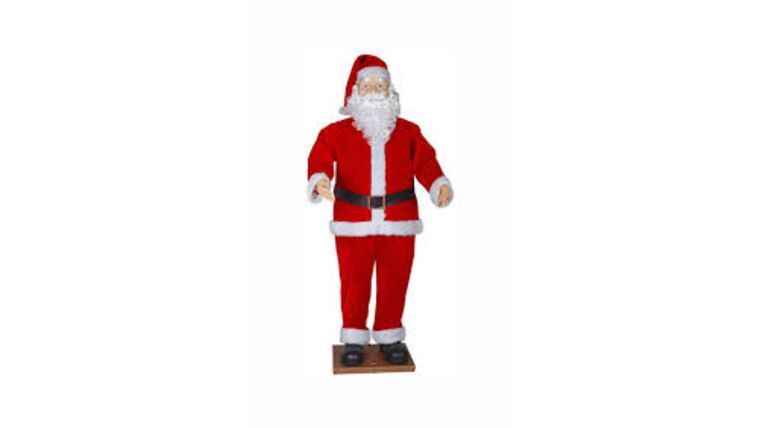6′ Foot Life-Size Decorative Plush Santa Claus – Sitting or Standing | Rental 6′ Foot Life-Size Decorative Plush Santa Claus – Sitting or Standing | Rental