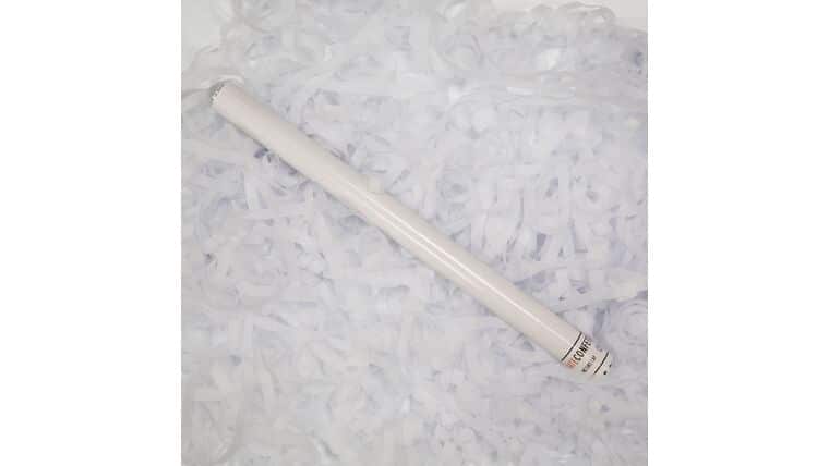 14″ White Tissue Streamer Flick Stick | Rental