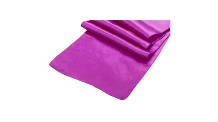Satin Table Runner – Magenta/Violet | Rental Satin Table Runner – Magenta/Violet | Rental