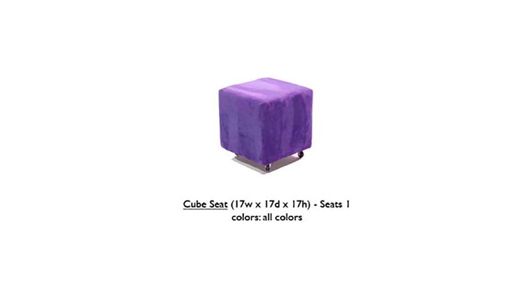 Cube Seat – Purple | Rental Cube Seat – Purple | Rental