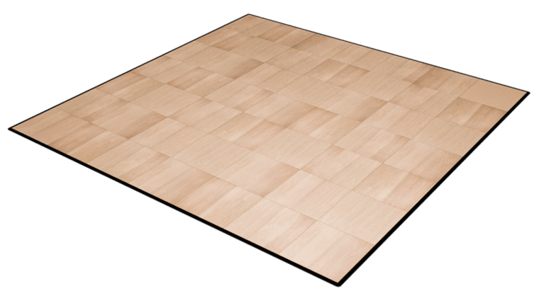 21′ x 21′ Light Maple Dance Floor | Rental