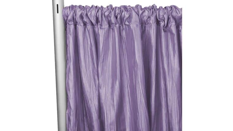 Accordion Crinkle Taffeta 8ft H x 54″ W Drape/Backdrop Panel – Victorian | Rental Accordion Crinkle Taffeta 8ft H x 54″ W Drape/Backdrop Panel – Victorian | Rental