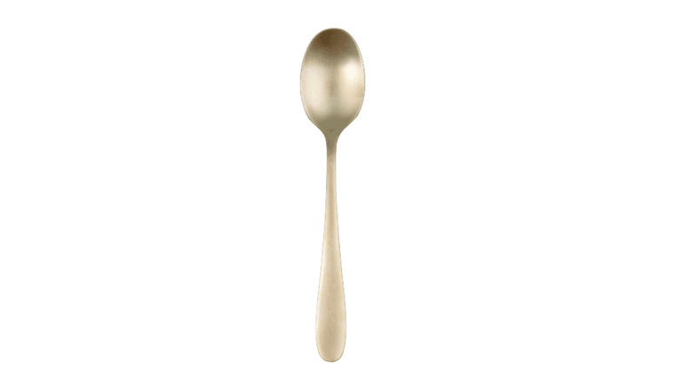 Byram Champagne Satin Dinner Spoon | Rental