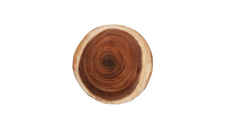 Natural Slice Wood Charger Plate | Rental Natural Slice Wood Charger Plate | Rental