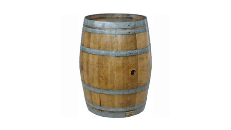 French Oak Wood Barrel w/2″ Hole In Top & Bottom | Rental French Oak Wood Barrel w/2″ Hole In Top & Bottom | Rental