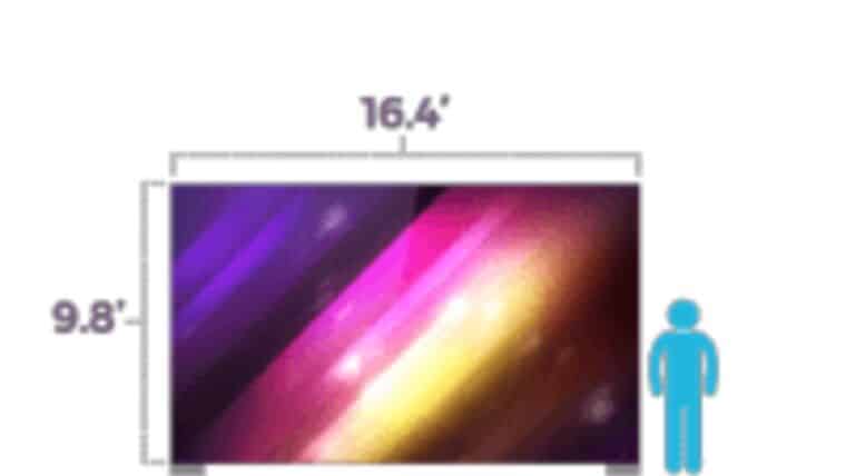 16′ x 9′ 3.9mm LED Video Wall | Rental