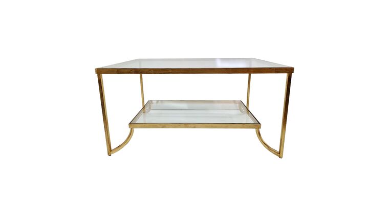 Coffee Table – Katrina – Brushed Gold | Rental Coffee Table – Katrina – Brushed Gold | Rental