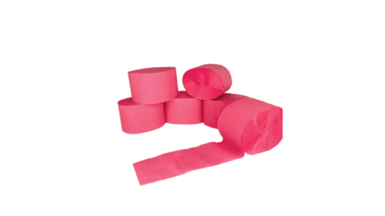 Pink Tissue Streamer | Rental