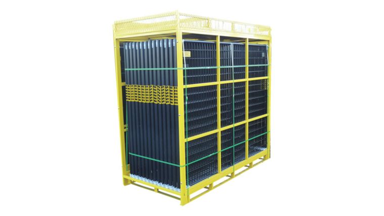 210′ Black Full Pallet Of Perimeter Patrol Fencing | Rental