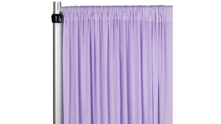 Spandex 4-way Stretch Drape Curtain 12ft H x 60″ W – Lavender | Rental Spandex 4-way Stretch Drape Curtain 12ft H x 60″ W – Lavender | Rental