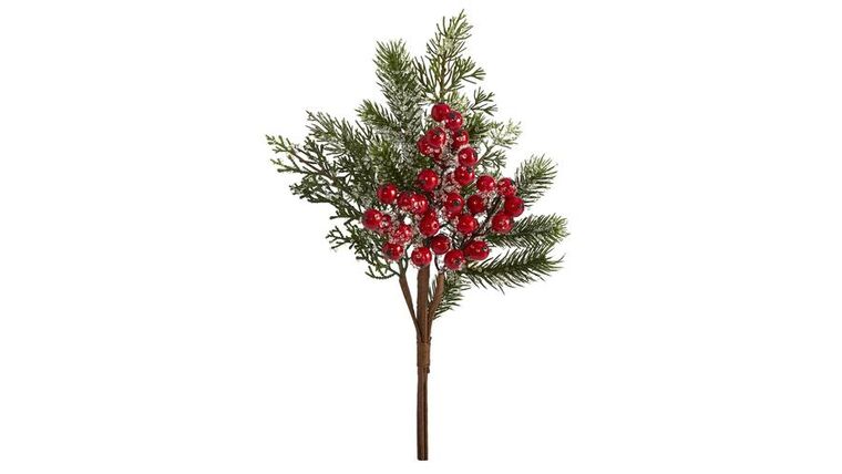 20” Iced Pine and Berries Artificial Plant | Rental 20” Iced Pine and Berries Artificial Plant | Rental