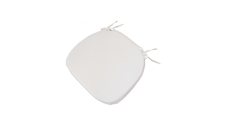 Chair Pad – Chair Cushion w/Ties – Ivory | Rental Chair Pad – Chair Cushion w/Ties – Ivory | Rental