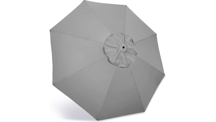 9′ Market Umbrella Top Only – Gray | Rental 9′ Market Umbrella Top Only – Gray | Rental