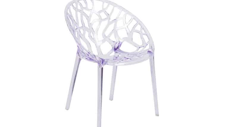 Willow Chair – Clear | Rental