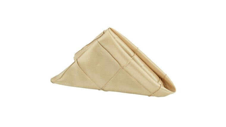 Taffeta Pintuck | Napkin 20″x20″ – Champagne | Rental