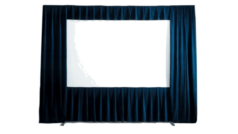 10.5′ x 14′ Fast Fold Projection Screen Drape Kit | Rental 10.5′ x 14′ Fast Fold Projection Screen Drape Kit | Rental