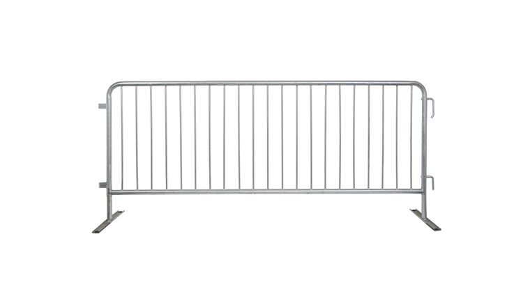 8.5′ Steel Bicycle Rack Crowd Barricade | Rental