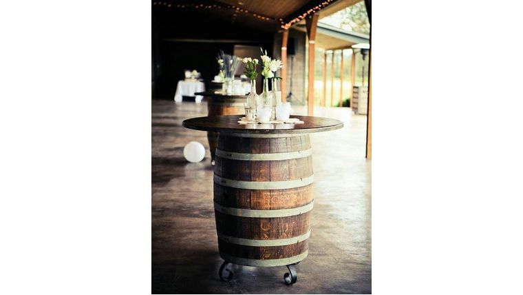36” Rustic Rolling Wine Barrel – Wood | Rental 36” Rustic Rolling Wine Barrel – Wood | Rental