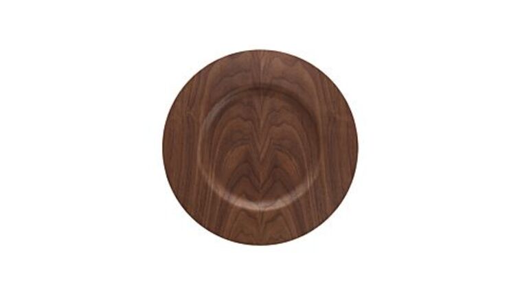 Walnut Charger Plate | Rental Walnut Charger Plate | Rental