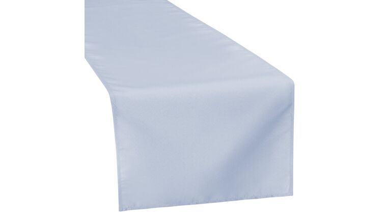Polyester Table Runner – Dusty Blue | Rental