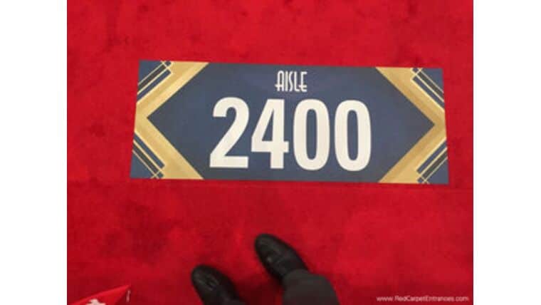 Carpet Decals | Rental Carpet Decals | Rental