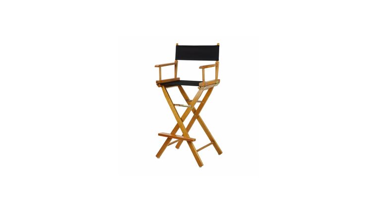 Directors Chair – Honey Oak Wood Bar Height Directors Chair (Frame Only) – 30″ | Rental Directors Chair – Honey Oak Wood Bar Height Directors Chair (Frame Only) – 30″ | Rental