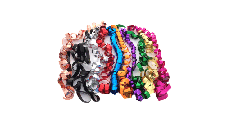 Multi Color Metallic Streamer | Rental