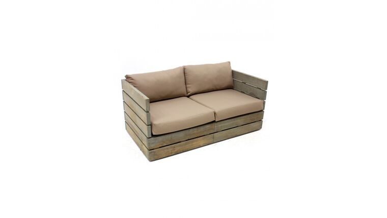 Wooden Slat Sofa | Rental Wooden Slat Sofa | Rental