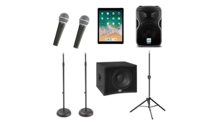 Digital Karaoke Package #3 | Rental