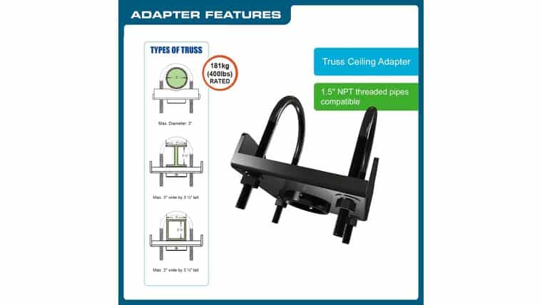QualGear Truss Ceiling Adapter | Rental QualGear Truss Ceiling Adapter | Rental