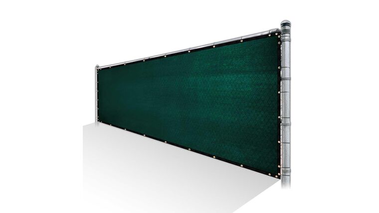 100′ x 5.8′ Privacy Wind Screen – Green | Rental