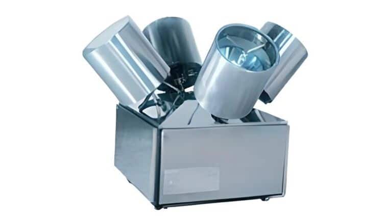 4 Head Stainless Steel Search Light Trailer | Rental
