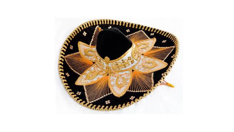Mariachi Sombrero – Black & Gold | Rental Mariachi Sombrero – Black & Gold | Rental