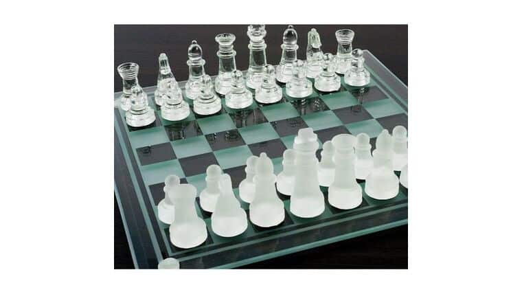 Glass Chess Set | Rental Glass Chess Set | Rental