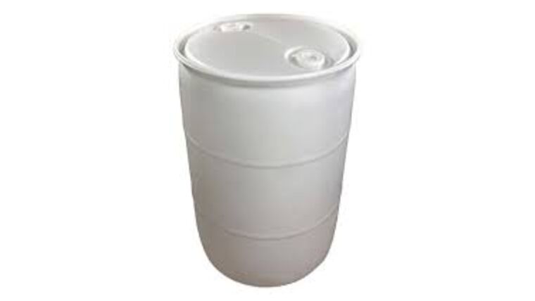 Water – 55 Gallon White Plastic Water Barrel | Rental