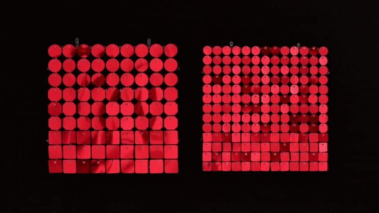 Sequin Shimmer 8’x8′ Backdrop Rental – Red Mirror | Rental Sequin Shimmer 8’x8′ Backdrop Rental – Red Mirror | Rental