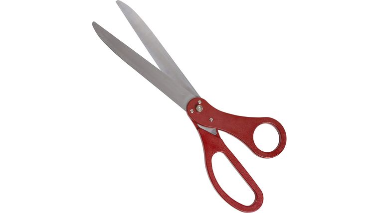25″ Deluxe Grand Opening Scissors – Maroon | Rental 25″ Deluxe Grand Opening Scissors – Maroon | Rental