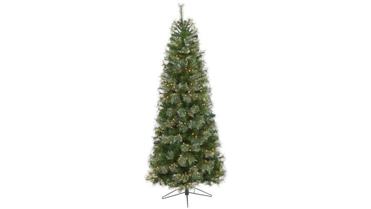 6.5′ Cashmere Slim Artificial Christmas Tree with 350 Warm White Lights and 660 Bendable Branches | Rental 6.5′ Cashmere Slim Artificial Christmas Tree with 350 Warm White Lights and 660 Bendable Branches | Rental