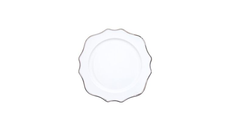 Charger Plate | Trieste | Platinum | Rental