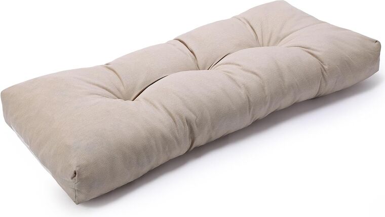 LokGrip Non slip Tufted Memory Foam Bench Cushion, FadeShield Water Resistant Durable Thicken Outdoor/Indoor Bench Seat Pads 42x16x4 inch, Husk Birch | Rental LokGrip Non slip Tufted Memory Foam Bench Cushion, FadeShield Water Resistant Durable Thicken Outdoor/Indoor Bench Seat Pads 42x16x4 inch, Husk Birch | Rental