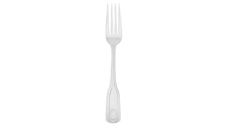 Fanfare Silver Dinner Fork | Rental