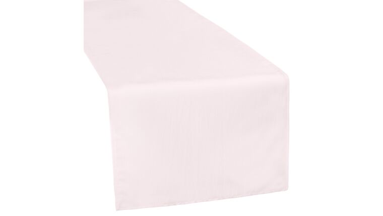 Polyester Table Runner – Pastel Pink | Rental Polyester Table Runner – Pastel Pink | Rental