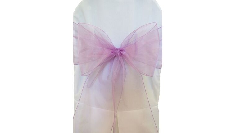 8″ x 108″ Lavender Organza Sash | Rental