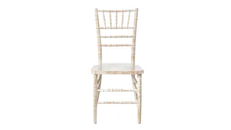 Chiavari Chair – White Wash | Rental