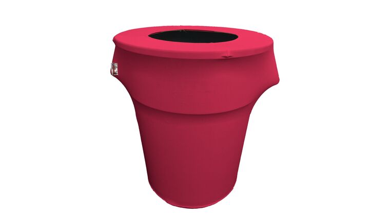 Spandex Trash Can Cover for 44 Gallon – Fuchsia | Rental