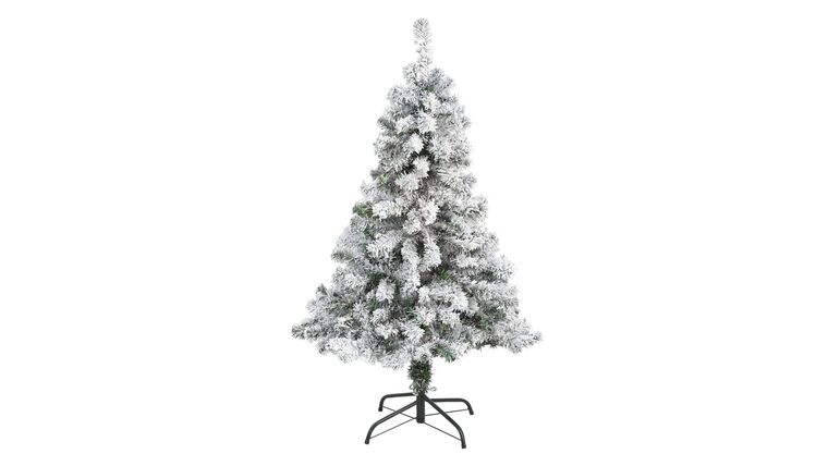4′ Flocked Rock Springs Spruce Artificial Christmas Tree | Rental 4′ Flocked Rock Springs Spruce Artificial Christmas Tree | Rental