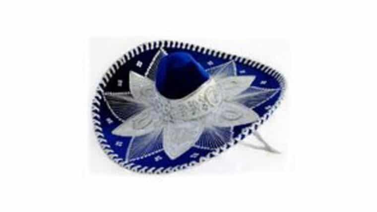 Mariachi Sombrero – Royal Blue & Silver | Rental Mariachi Sombrero – Royal Blue & Silver | Rental