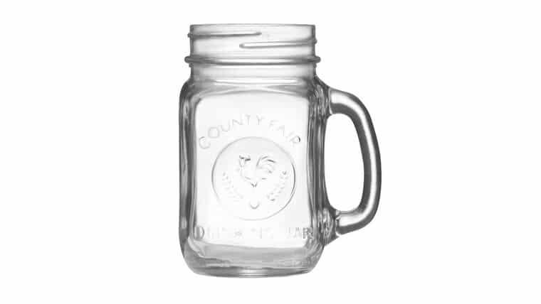 Mason Jar – Libbey 97085 16 1/2 oz County Fair Drinking Jar | Rental